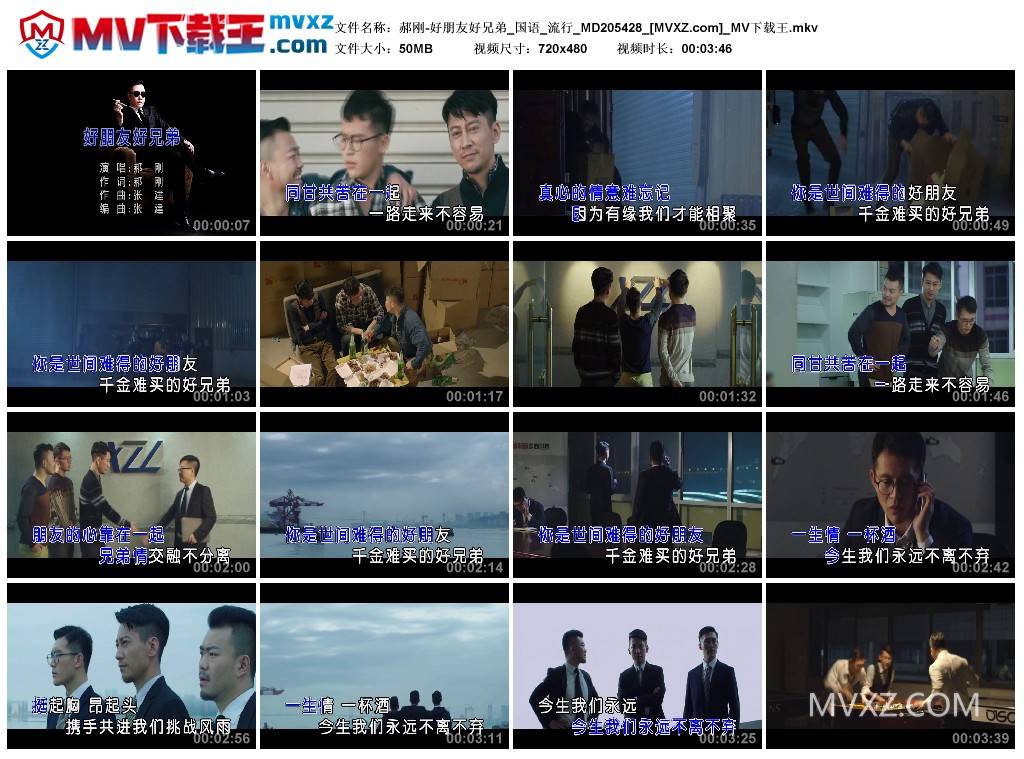 郝刚-好朋友好兄弟_国语_流行_MD205428